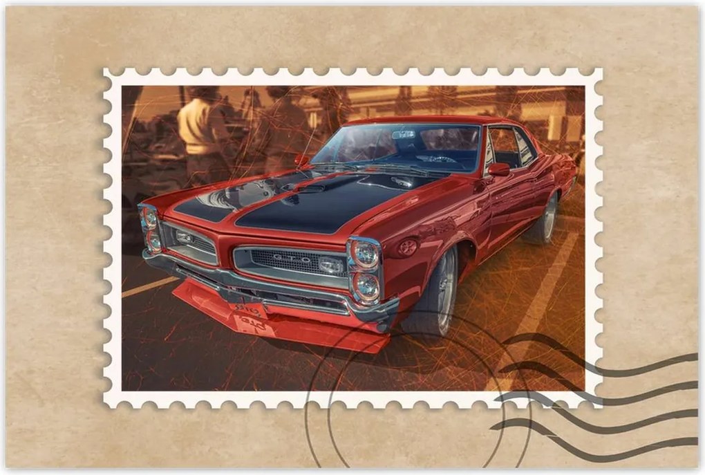 Poszterek 90x60 Pontiac Gto Autó