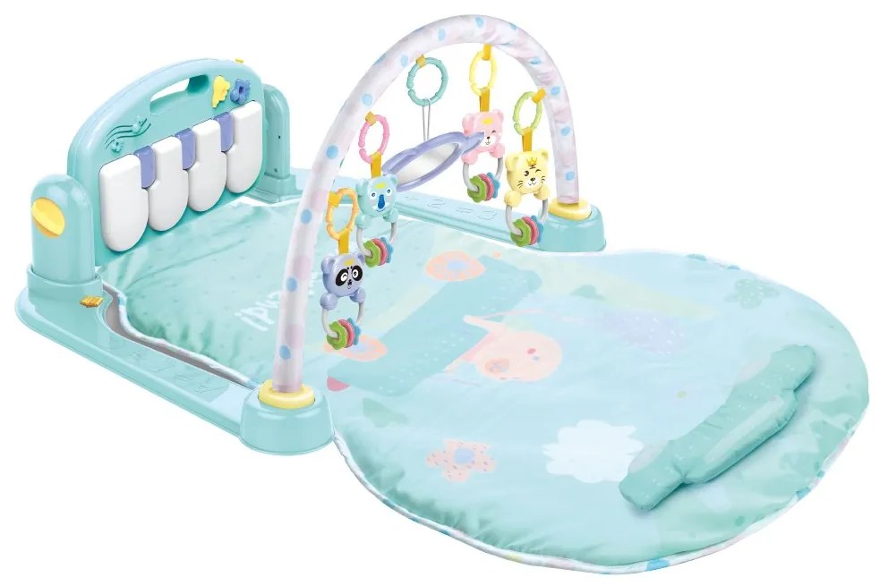 Játszószőnyeg zongorával Bayo kék