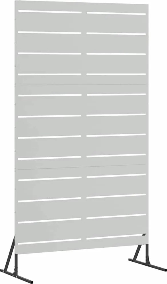 vidaXL Magánszféra Képernyő Szürke 100 x 50 x 180 cm Acél