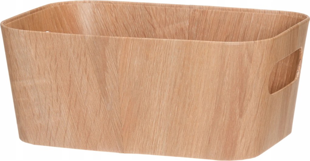 Tároló Kartondoboz Barna Fa Utánzat 26 X 18 X 11 CM