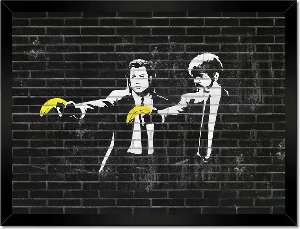 Poszterek keretben 40x30 Banán fikció