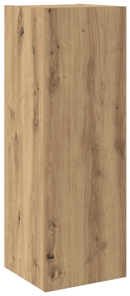 TV Szekrény Szett 6 pcs kézműves tölgy 200 x 30 x 150 cm