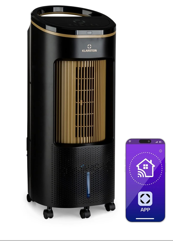 Klarstein IceWind Plus Smart 4 az 1-ben, léghűtő, ventilátor, párásító, légtisztító, app vezérléssel