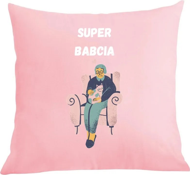 Párna párnahuzat Nagymama napja Szuper Nagymama