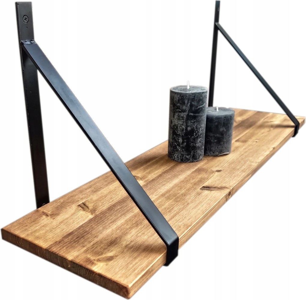 Fa polc Loft konyha nappaliba 100cm