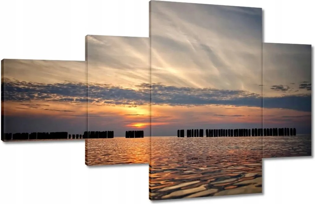 Vászonkép 130x80 Balti-tenger Nyugat