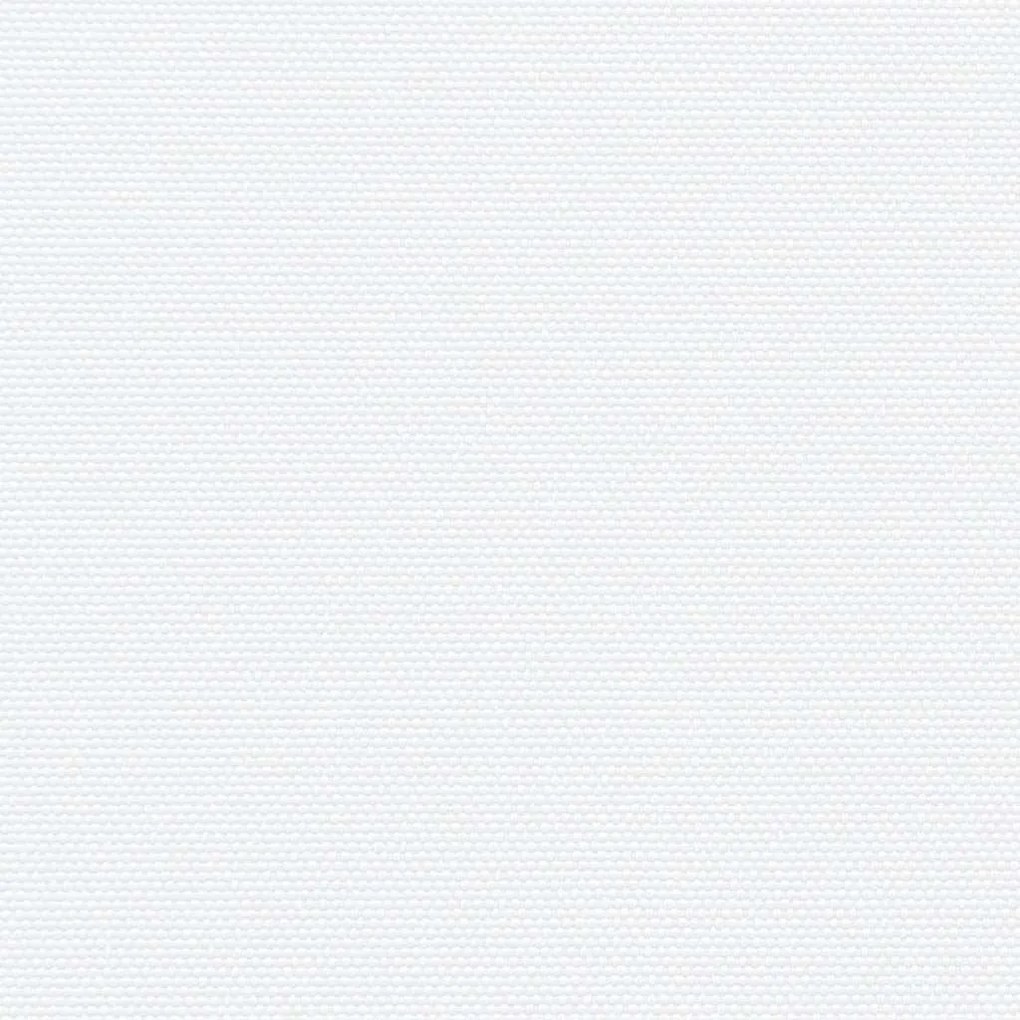 fehér behúzható oldalsó napellenző 120 x 500 cm