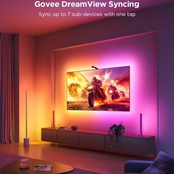 Govee - TV Backlight 3 Lite TV 40-50" SMART LED háttérvilágítás RGBICW Wi-Fi IP67 + távirányító