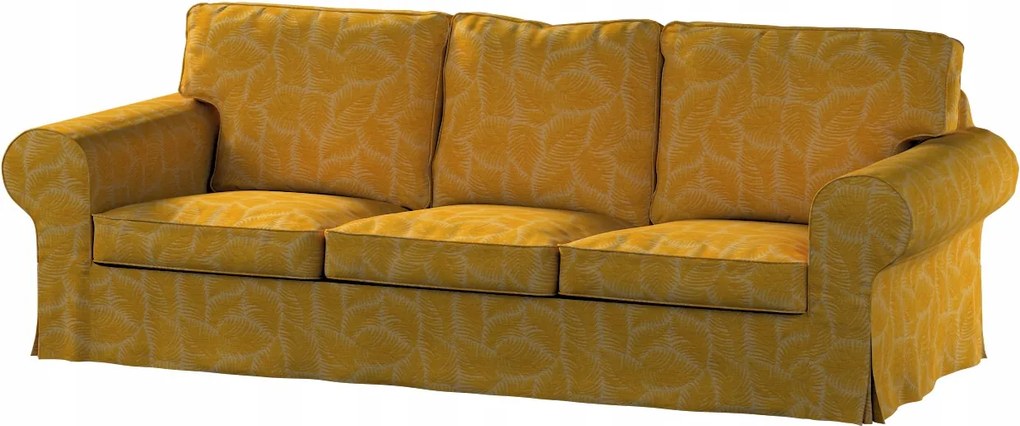 Ektorp 3 személyes kanapé huzat, összecsukható Ikea mézszínű