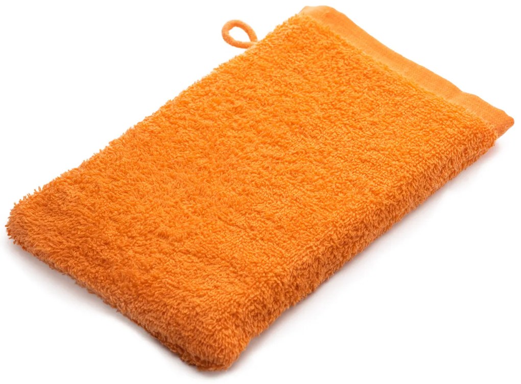 Mosdókesztyű CLASSIC 15x24 cm, narancssárga