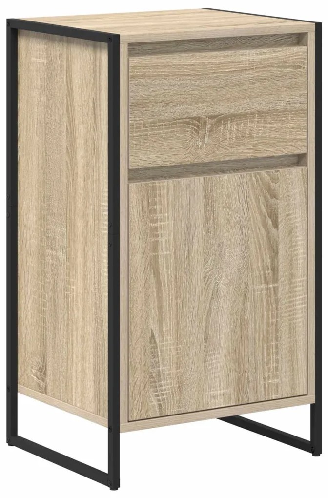 Széf fiókkal Sonoma 81 x 36 x 150.5 cm Faanyag