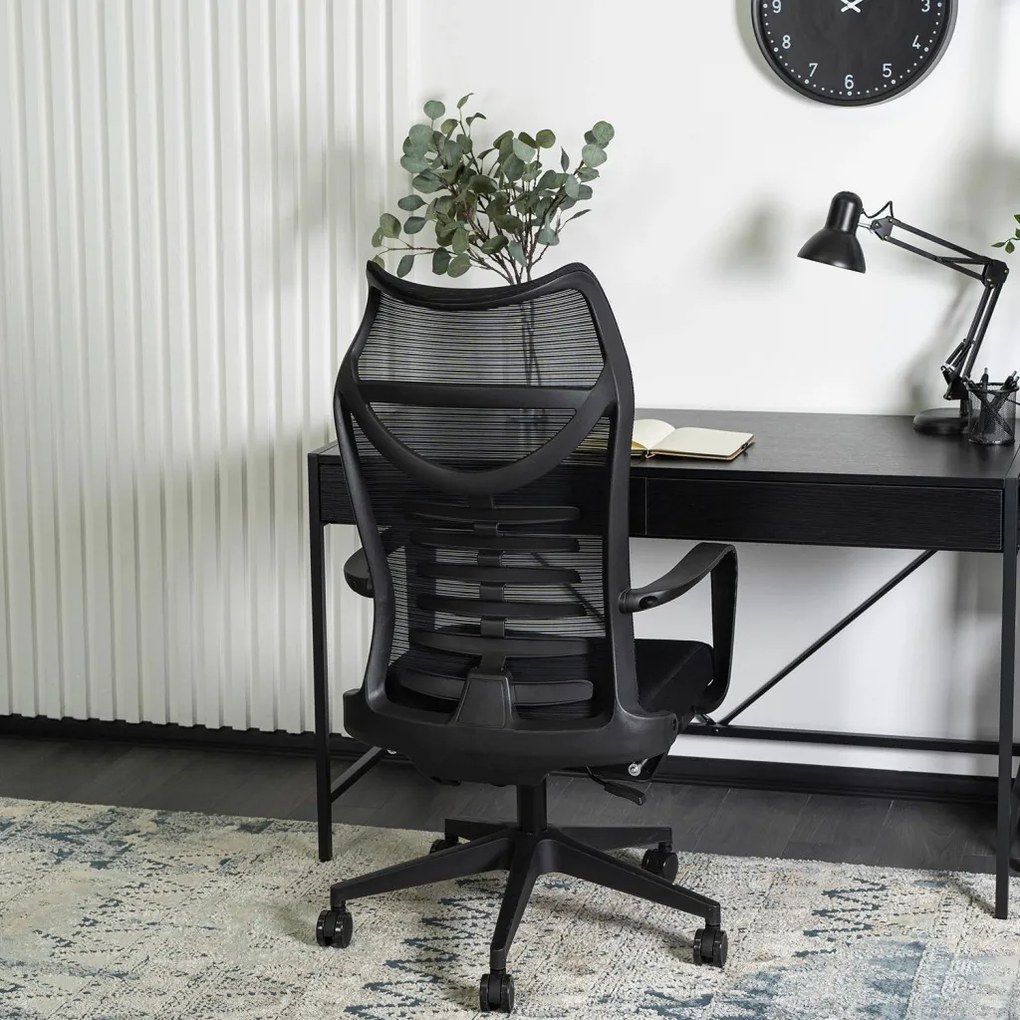 Irodai Forgószék Fekete Színben. Multiblock Mechanika. ACTON