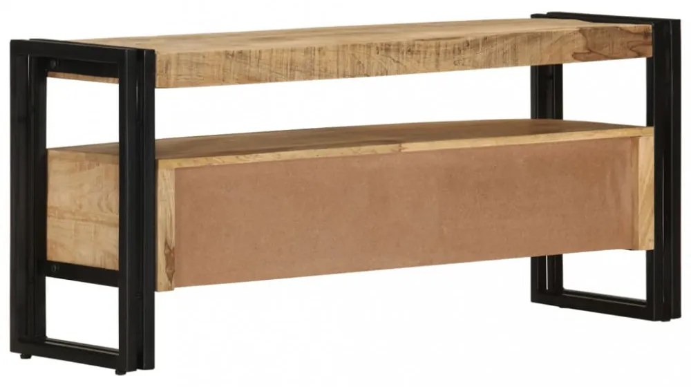 tömör mangófa TV-szekrény 100 x 30 x 45 cm