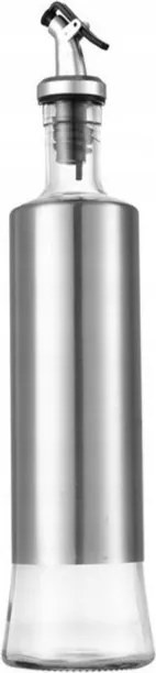 Olívaolaj palack ecet adagoló üveg tartály rozsdamentes acél 500 ml