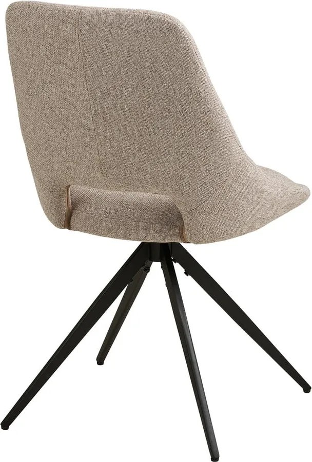 Bézs kárpitozott étkezőszék Dokka – House Nordic