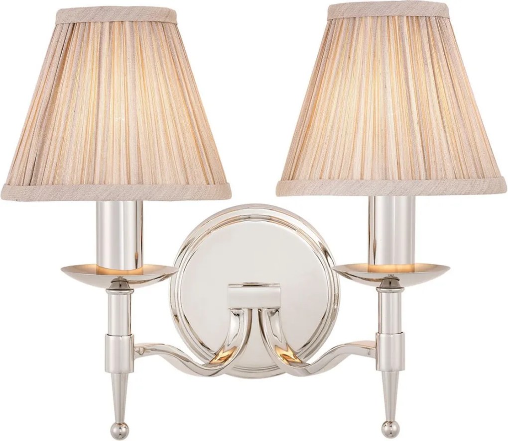 Endon STANFORD 63656 Fali lámpa 2x40W/E14