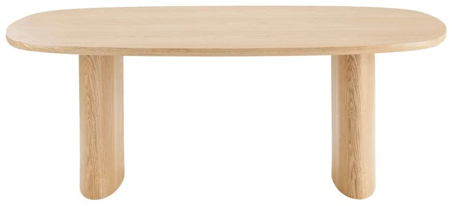 Étkezőasztal kőrisfa dekorral 110x210 cm Serra – House Nordic