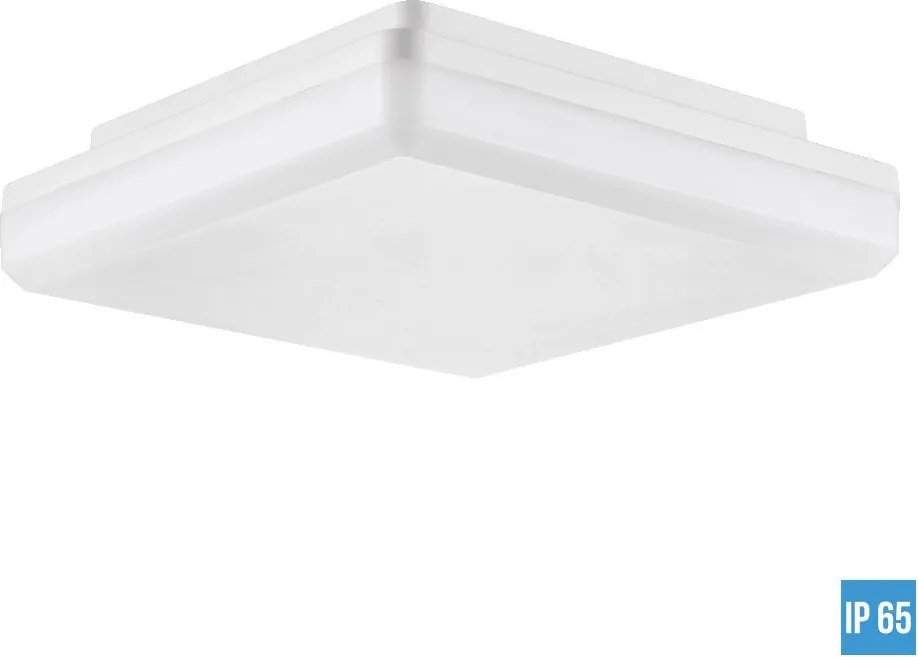 PREZENT 63209 TVER Négyzetes Mennyezeti Lámpa Fehér LED IP20
