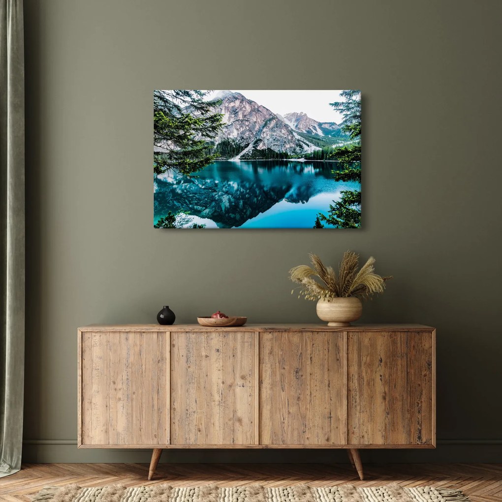 Egy kép az Alpokban (90x60 cm)