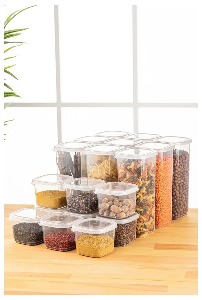 Élelmiszertartó doboz szett 18 db-os Fresco – Hermia