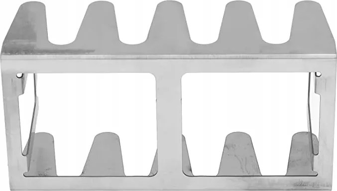 Sütőállvány, zöldség-hús grillezéshez Bbq rozsdamentes acél