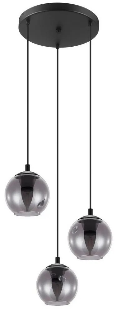 Eglo 98653 - Csillár zsinóron ARISCANI 3xE27/40W/230V