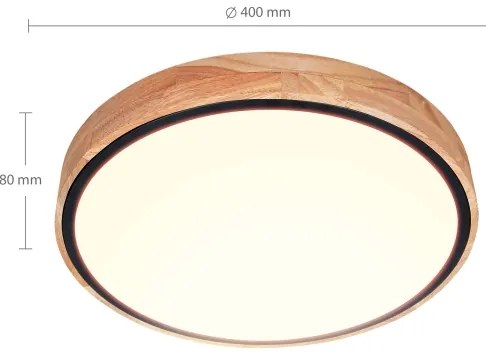 Brilagi - LED dimmelhető mennyezeti lámpatest GLORIA LED/48W/230V 3000-6500K + távirányító