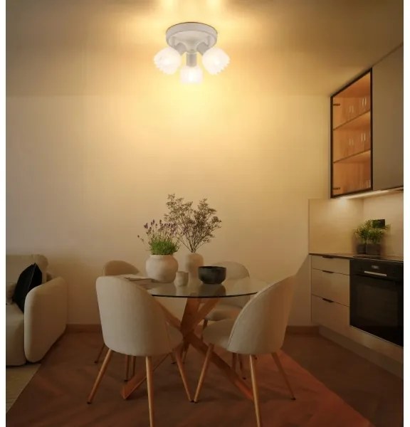 Globo 54317-3 - Irányítható spotlámpa PLANTA 3xE14/40W/230V