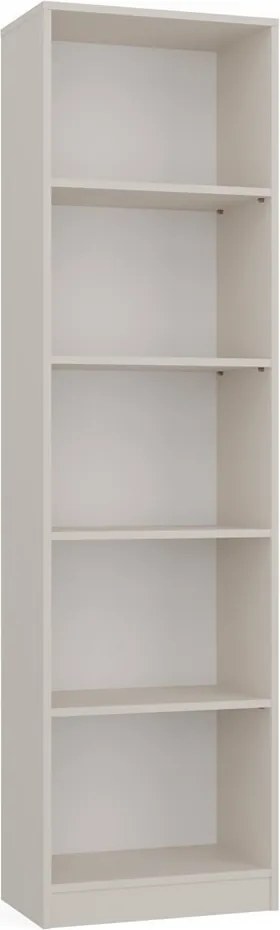 R50 polcos szekrény, könyvtartó, 50x182x30 cm, kasmír