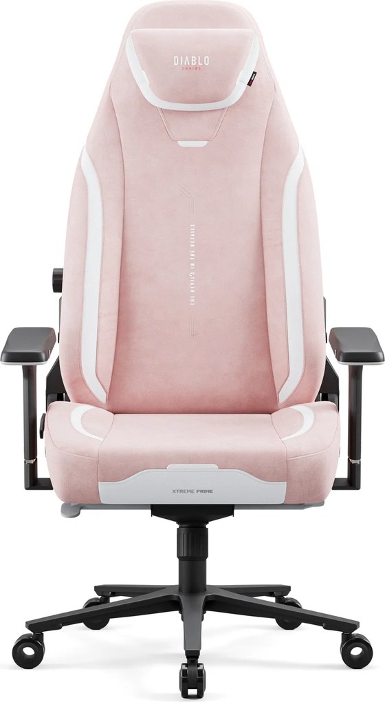 Gamer szék Normal Size fekete-rózsaszín: Diablo X-Eye Prime Akira Pink