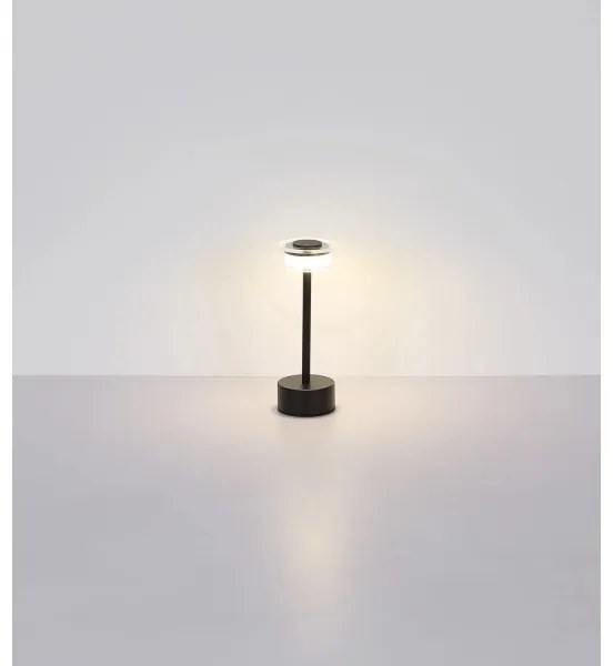 Globo 21026S - LED Dimmelhető asztali lámpa SHIRA LED/2,5W/3,7V 2700/4000/6500K fekete