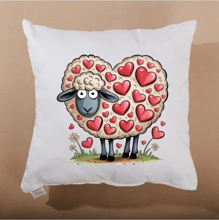 EMI Lovely Sheep díszpárna 40x40 cm