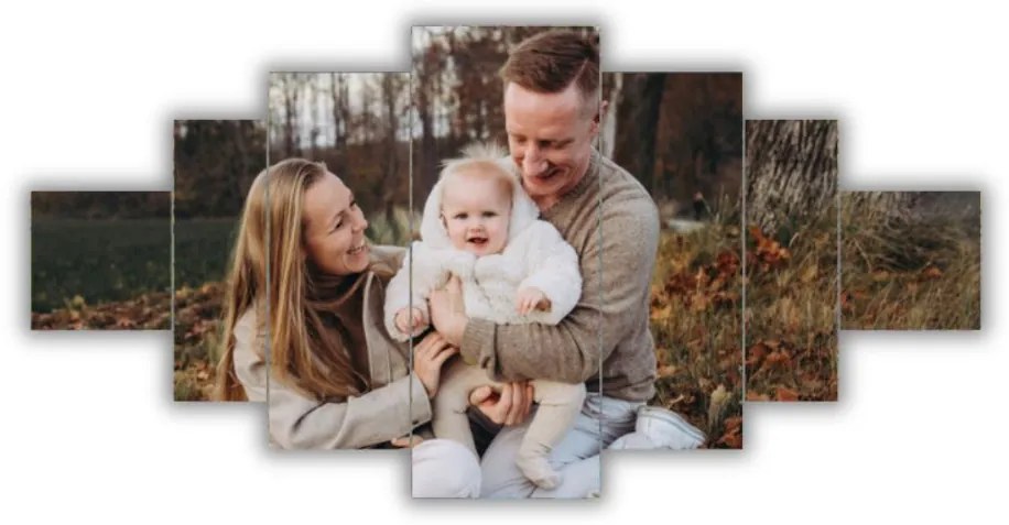 Gario 7 részes vászonkép fotóból Méret: 140 x 80 cm