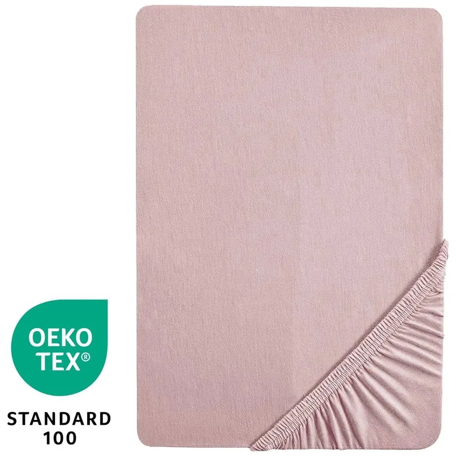 Gumis bio pamut gyerek lepedő babaágyhoz 140x70 cm Lil Planet – Roba