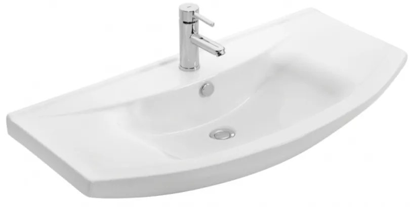 TMP ZX 95 - SONOMA - álló fürdőszobabútor - Sanovit ZENON - 6095 porcelán mosdóval - 97 x 51 cm