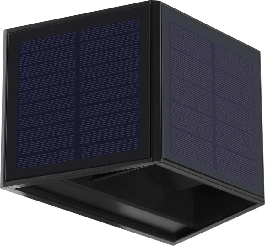 EKO LIGHT EKO9097 WINGS Modern Kültéri Fali Lámpa Fekete LED IP54