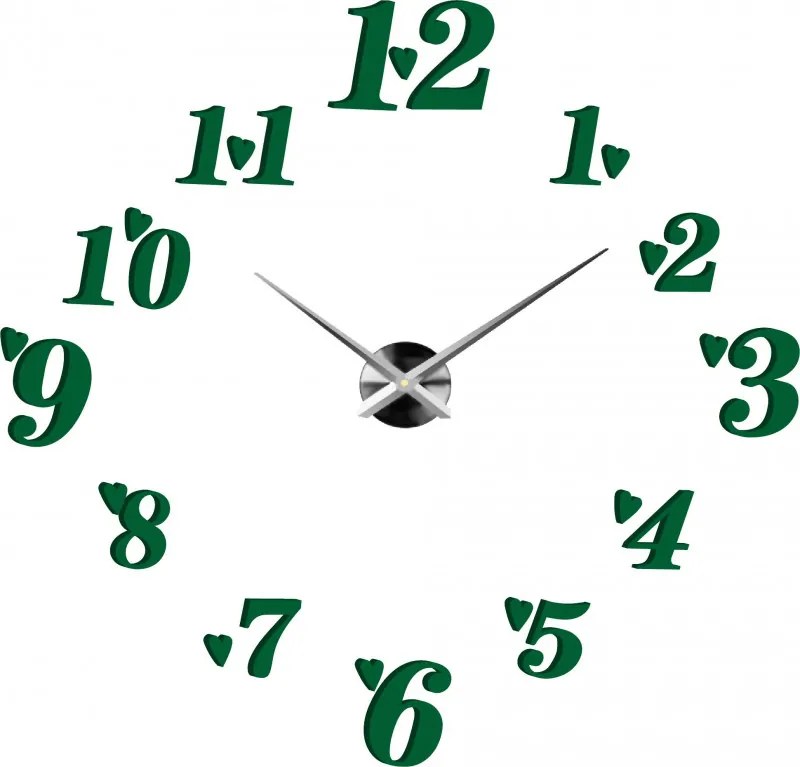 Nagy szív alakú falióra | RELS