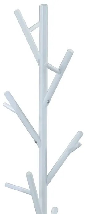 Fém állófogas fehér színben, 170 cm magas 83766-02A