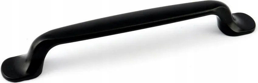 Bútorfogantyú Matt Fekete Lekerekített Ada 224