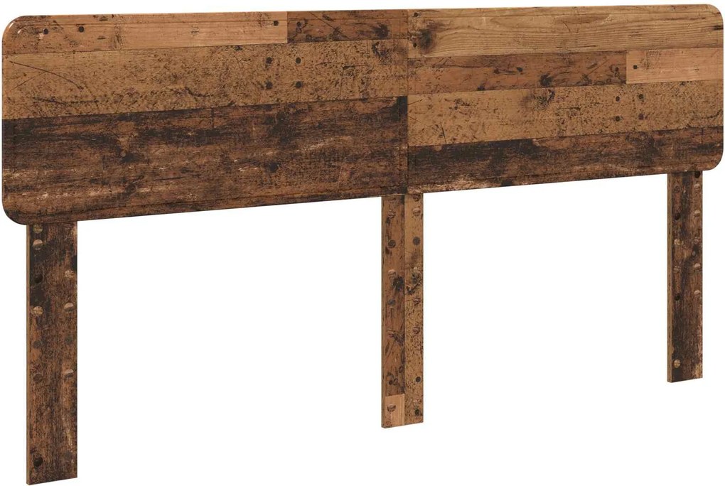 vidaXL Fejtámla Öreg fa 200 cm Faanyag