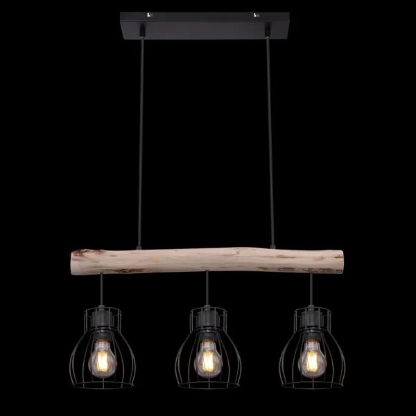 Globo 15326-3N - Csillár zsinóron MINA 3xE27/40W/230V