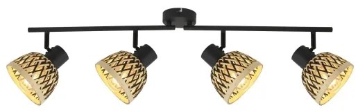 Globo 15767-4 - Spotlámpa COLLY 4xE27/15W/230V