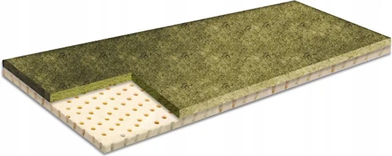 Matracvédő 90x190 latex tengerifű légáteresztő H2 4,5 cm