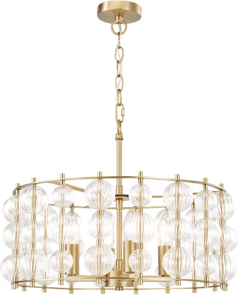 Dar Lighting Yuridia YUR0435 Függőlámpa 4x40w/E14