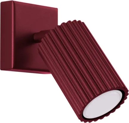 Brilagi - LED fali spotlámpa CRESTO 1xGU10/10W/230V bordó