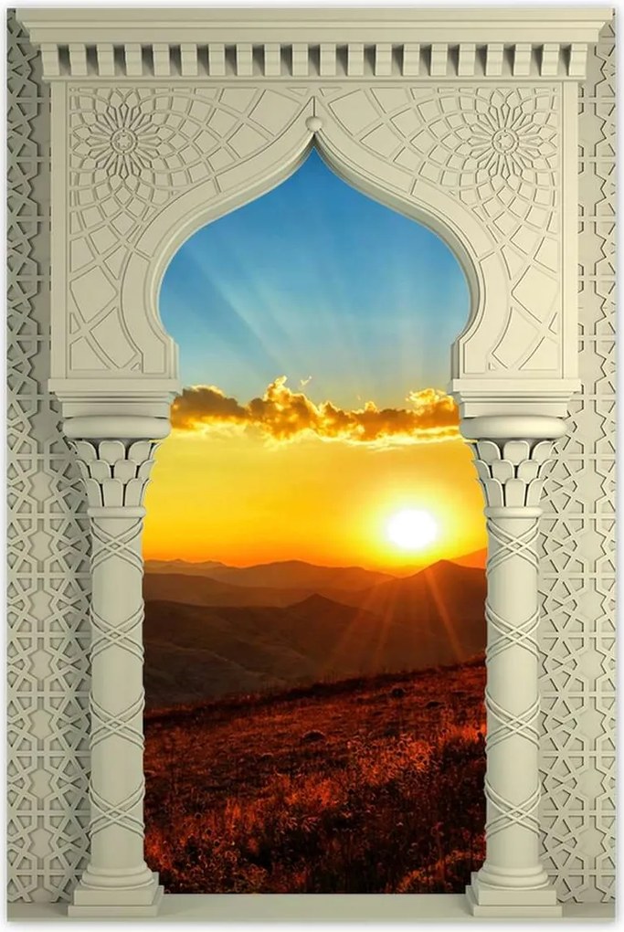 Poszterek 80x120 Gyönyörű naplemente