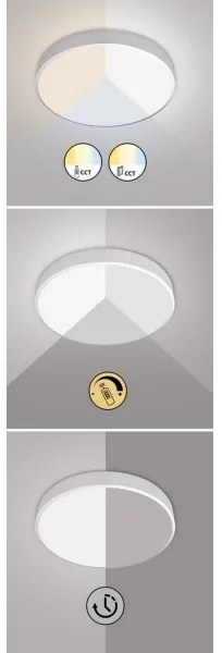 Rabalux 3317 - TESIA LED dimmelhető mennyezeti lámpatest LED/60W/230V 60 cm + távirányító