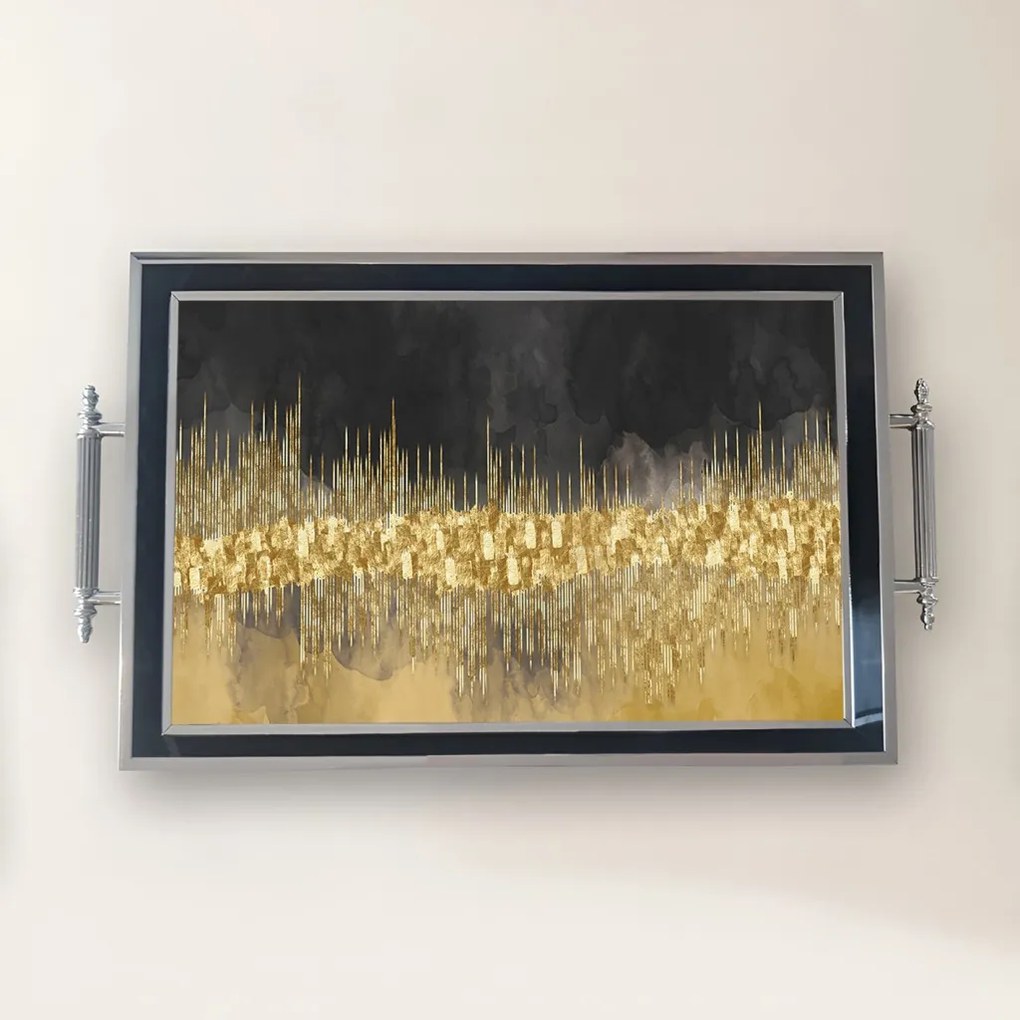 Üveg tálca, 38×24 cm – TPG9828