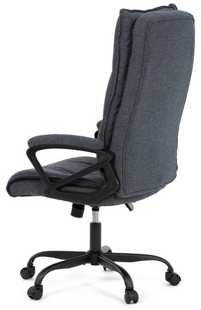 Fekete Szövet Irodai Szék, Hinta Mechanikával. KA-Y348 BK2