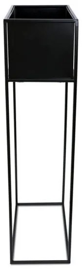 Virágállvány 90x44 cm fekete